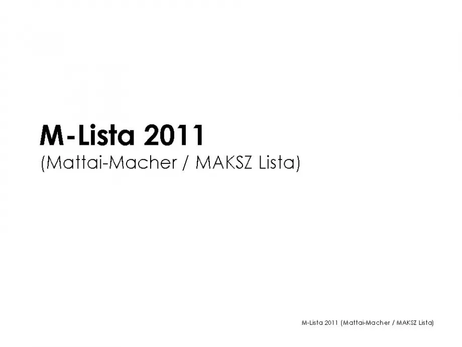 M-Lista: élen az Ogilvy