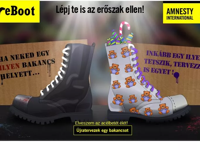 Az Amnestynek dolgozik a Brandlift