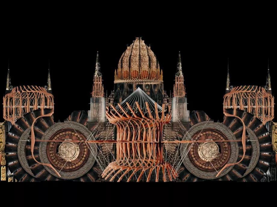 Újragondolt állami ünnep steampunk Országházzal