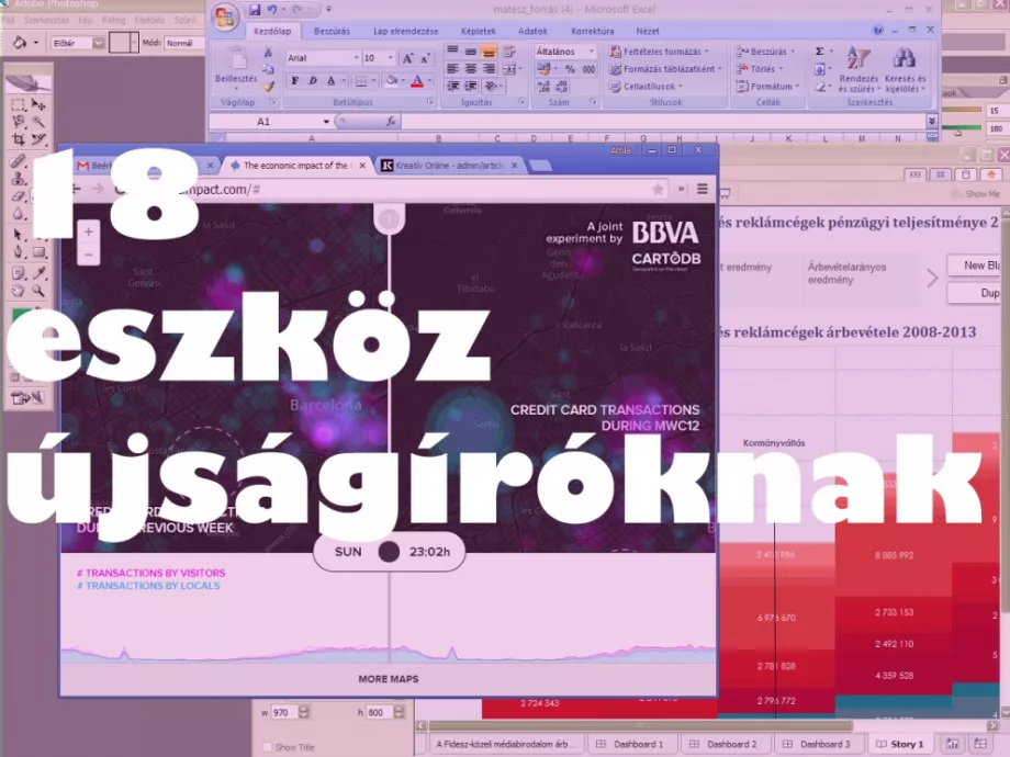 18 eszköz, amit egy újságírónak érdemes ismernie