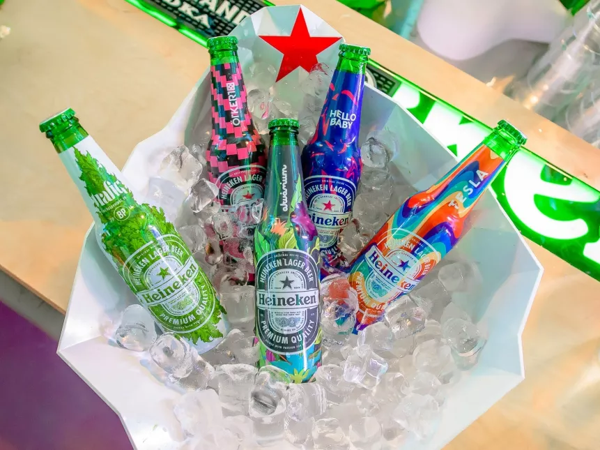 Ilyen egy Heineken-palack, ha fiatal, magyar dizájner tervezi