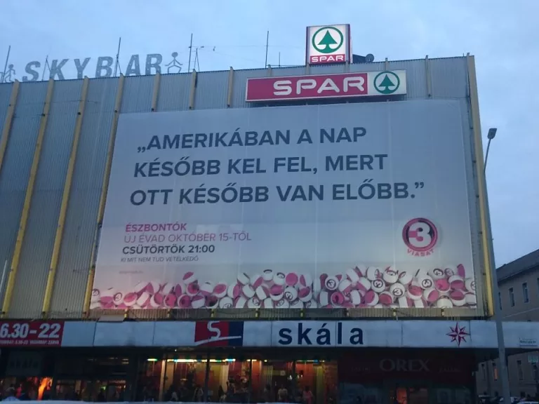 Így reklámozzák a sötétséget