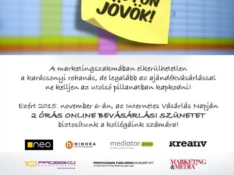Mozgalom az Internetes Vásárlás Napján