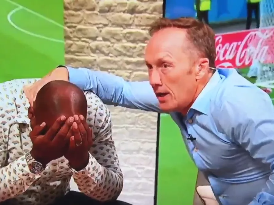 A BBC és az ITV stúdiójában is elszabadult a pokol az angolok győzelme után