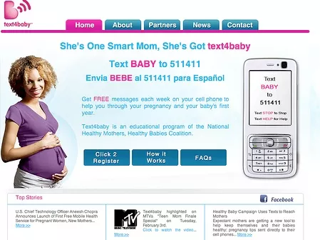 A terhességi tanácsok SMS-ben is érkezhetnek