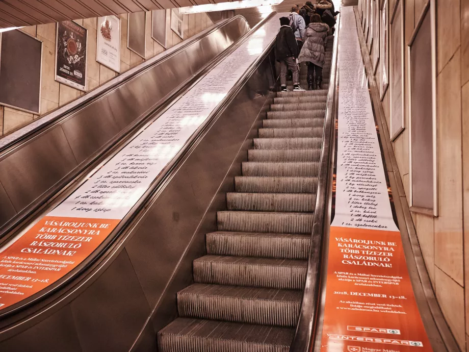 A metrókapaszkodón alig fér ki az ország bevásárlólistája