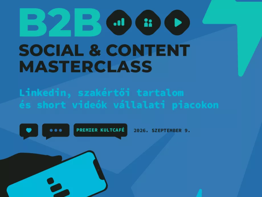 Jön a B2B Social & Content Masterclass