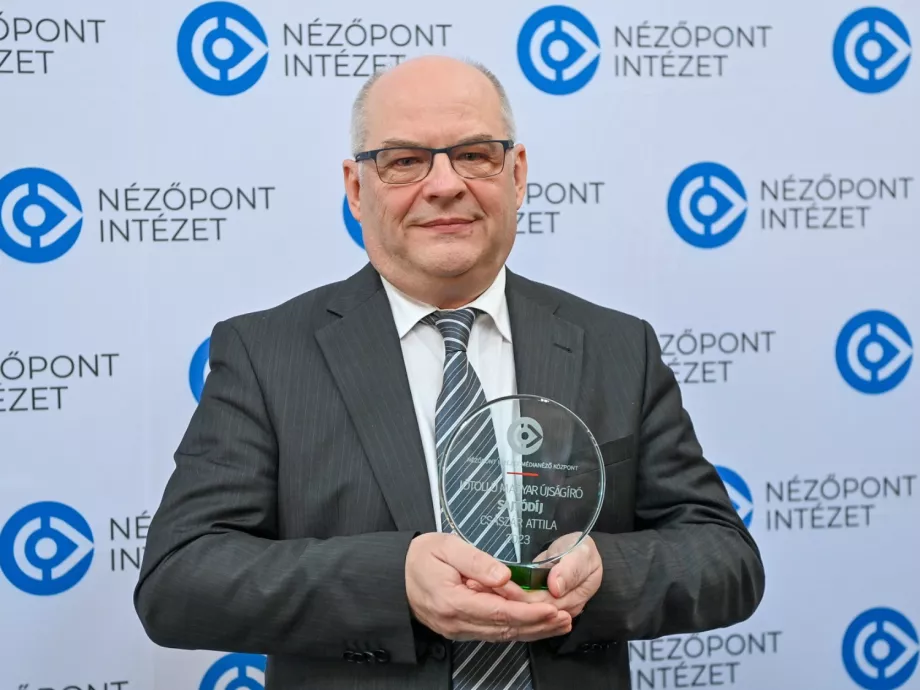 Közmédiás kapta a kormánykedvenc újságírók díját