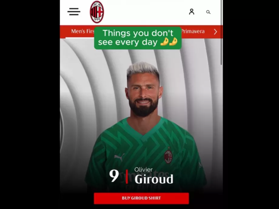 Kiállították a kapust, a csatár állt be védeni, de a Milan marketingesei lőtték a legnagyobb gólt