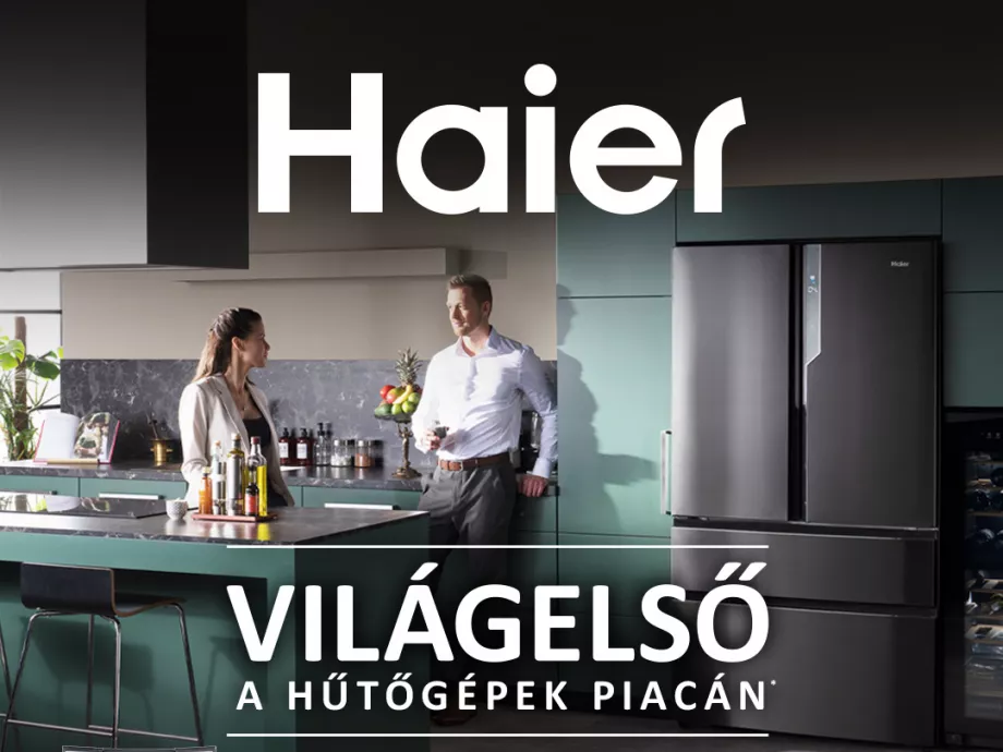 A Haier számos nagy háztartási gép kategóriában, így a hűtőgépek terén is világelső