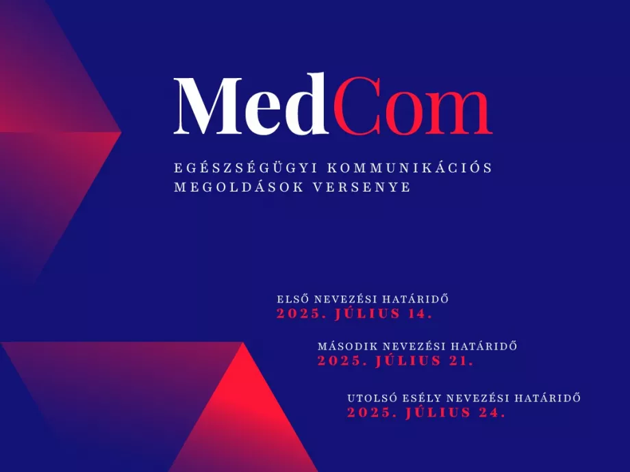 Indul a MedCom, az egészségügyi kommunikáció versenye
