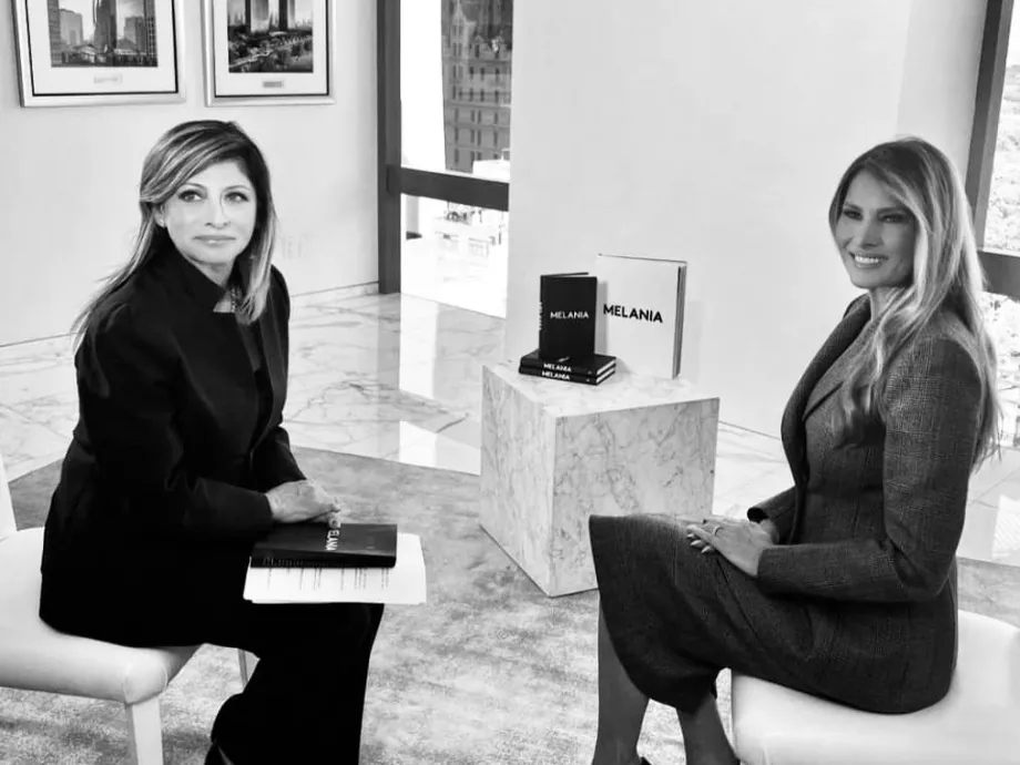 Mesterséges intelligencia narrálja Melania Trump életrajzi könyvét