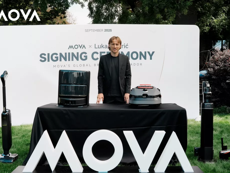 MOVA × Modrić: Együtt söpörnek