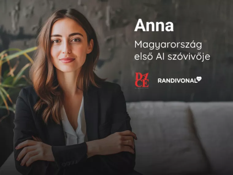 Megjelent Anna, az első magyar AI szóvivő