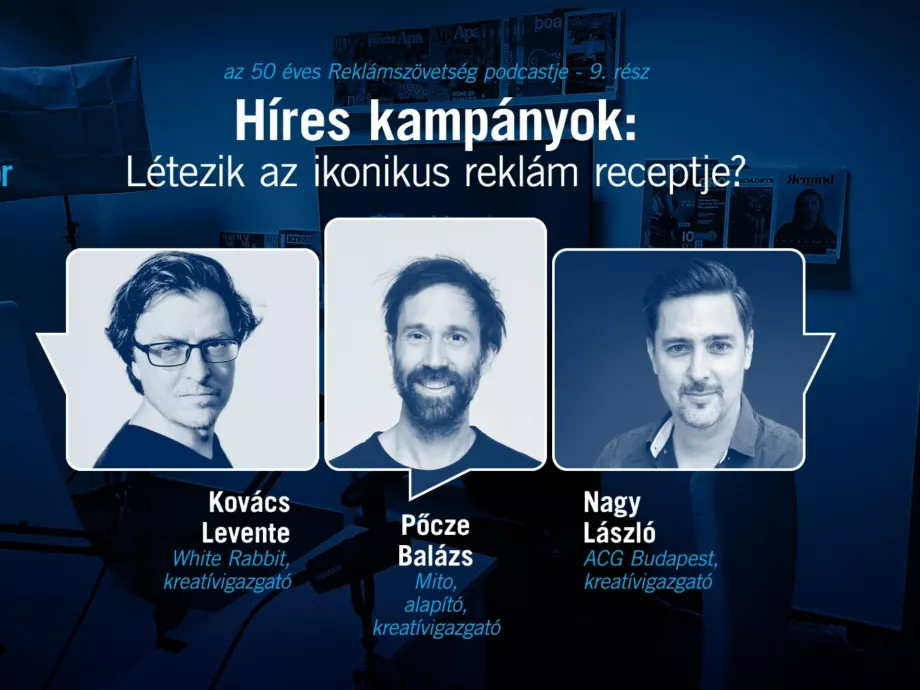 Emlékezetes kampányokról és ikonikus reklámokról szól a Reklamátor legújabb, 9. epizódja