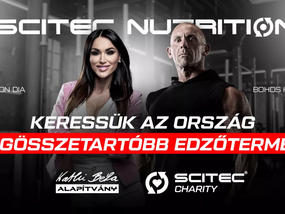 „Az Ország Legösszetartóbb Edzőterme” néven tett közzé
országos felhívást a Scitec Nutrition